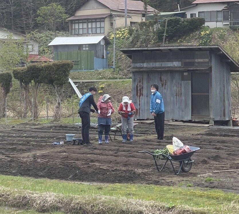 大館市議会議員選挙 当選時の写真