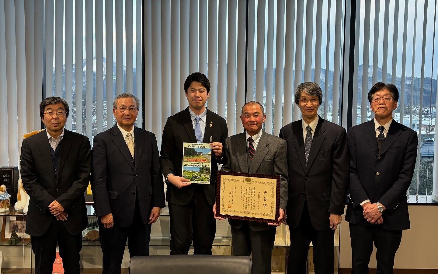 上代野町内会の方々が元気な大館・北秋田地域づくり活動顕彰を受賞されました。