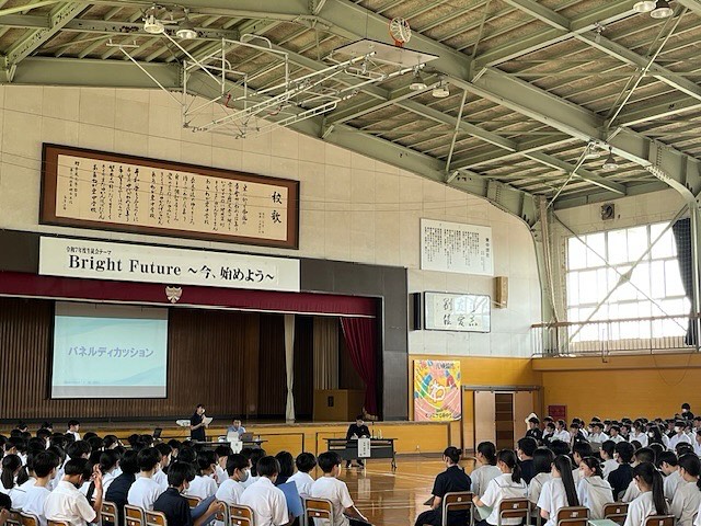 ✨ 【東中学校PTA親子講演会に参加しました】 ✨