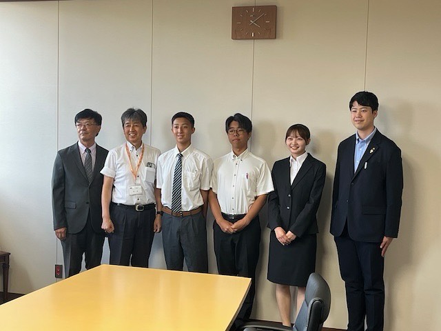 【日独スポーツ少年団同時交流派遣団員の皆さんが訪問！】