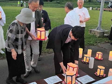 🕊 第61回 平和の祈り・灯籠慰霊供養