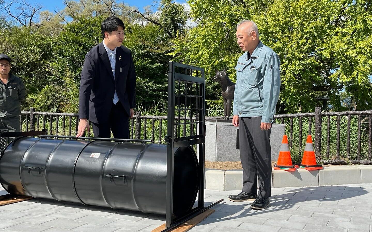 🟤 新しいクマ捕獲用の箱罠「入るベアー」をご寄付いただきました！