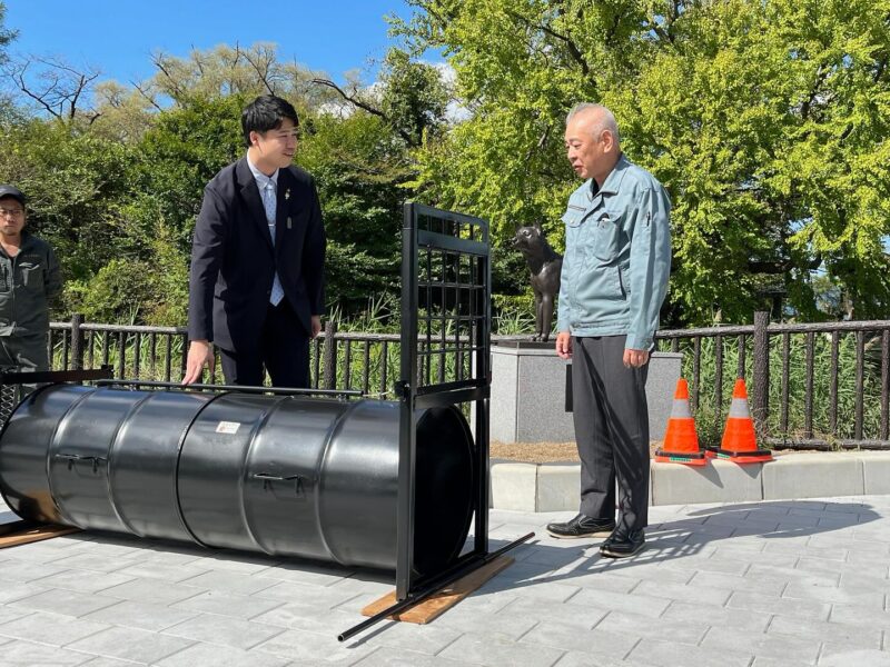 🟤 新しいクマ捕獲用の箱罠「入るベアー」をご寄付いただきました！