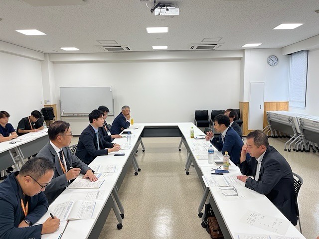🚖 大館市内のタクシー事業者の皆さんと、意見交換を行いました。