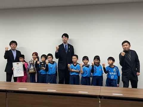 ⚽️【比内サッカースポーツ少年団U8が県大会優勝！】