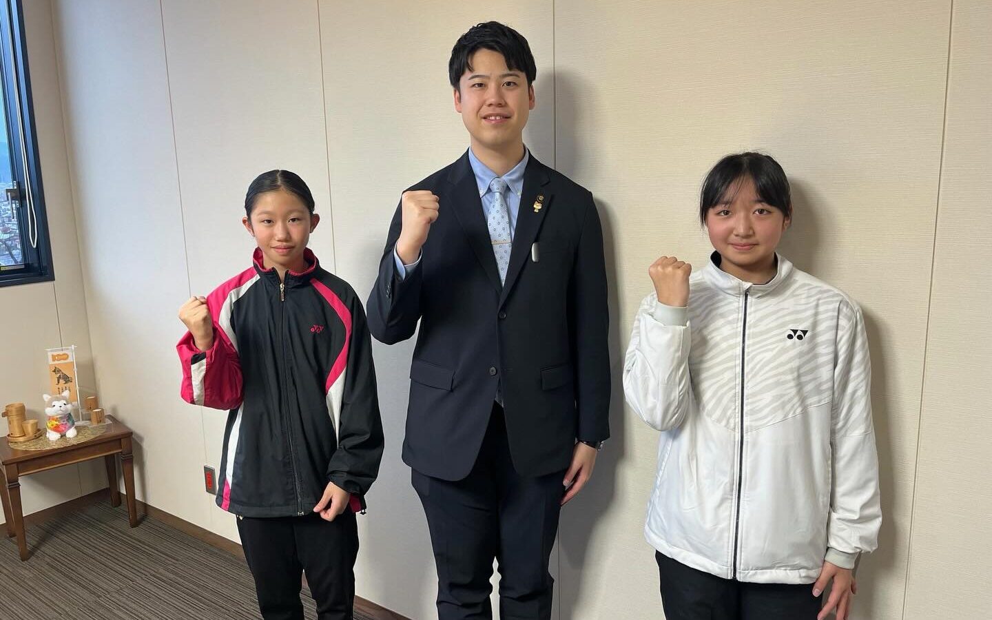 12月9日、大館市の小学生2人（4年生・6年生）が、バドミントン全国大会への出場…