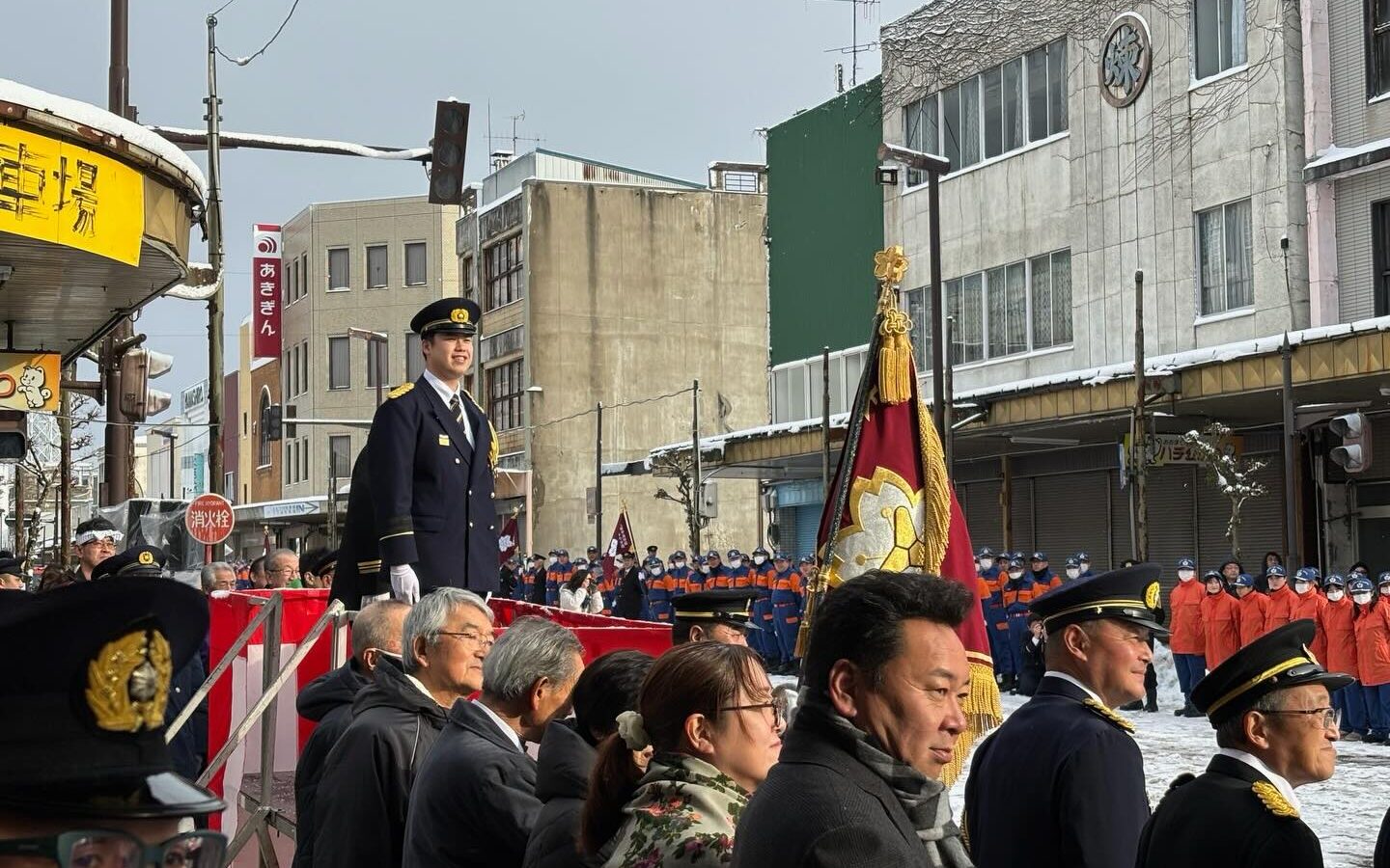 1月4日、「令和8年 大館市消防出初式」を執り行いました。