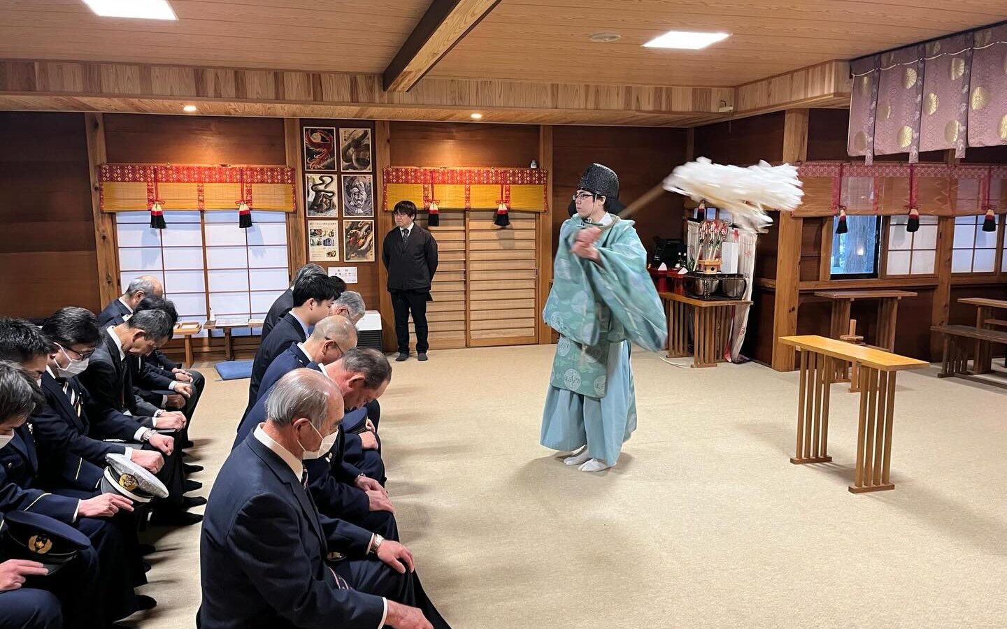 📍市交通指導隊・防犯指導隊 合同初出式