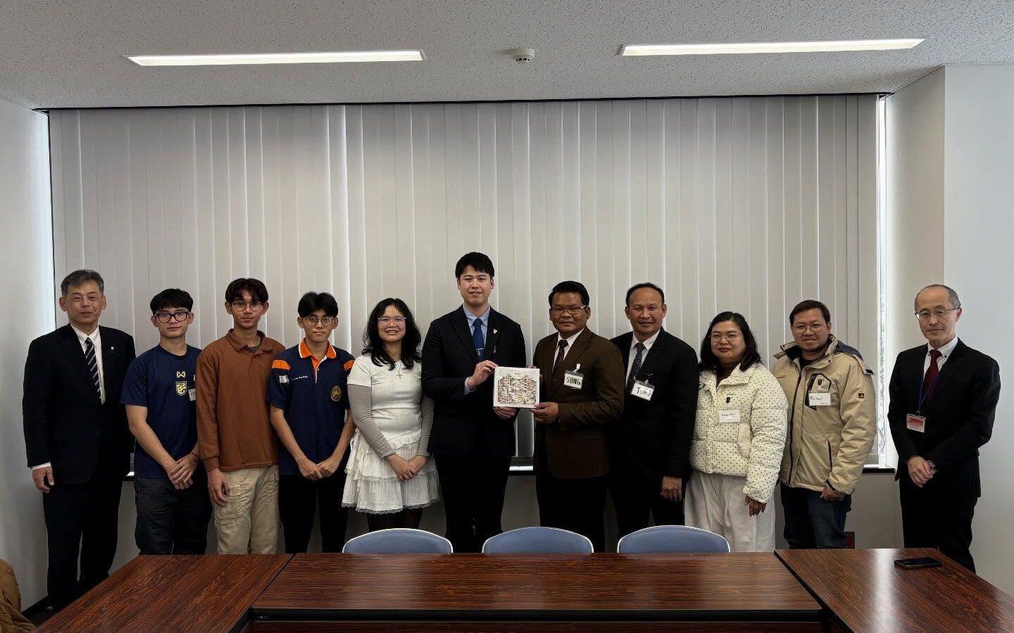 🌏🤝 タイの高校生が大館市を訪問しました