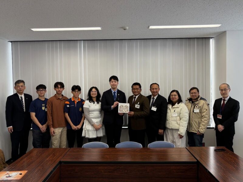 🌏🤝 タイの高校生が大館市を訪問しました