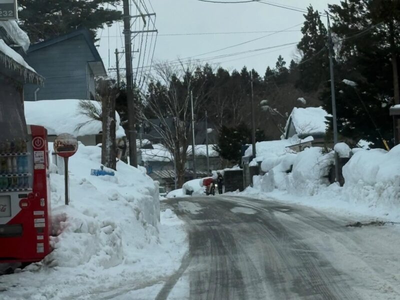 【厳しい生活道路も多々残っていますが、昨日からの進捗です】