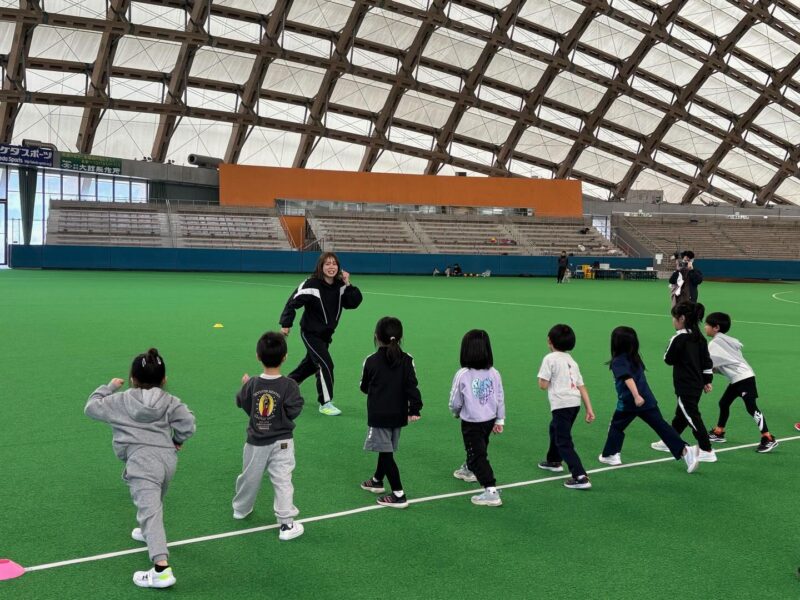 ニプロハチ公ドームで「スポーツ体験フェス」を開催しました。