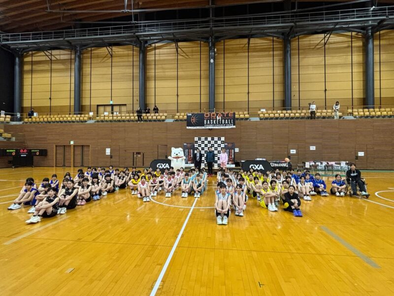 「U-15 大館市バスケットボールカップ2026 女子大会」開会式に出席しました…