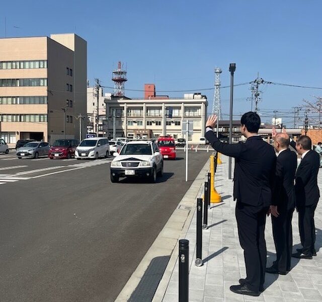 「山火事予防合同巡回 一斉パレード」を実施いたしました。