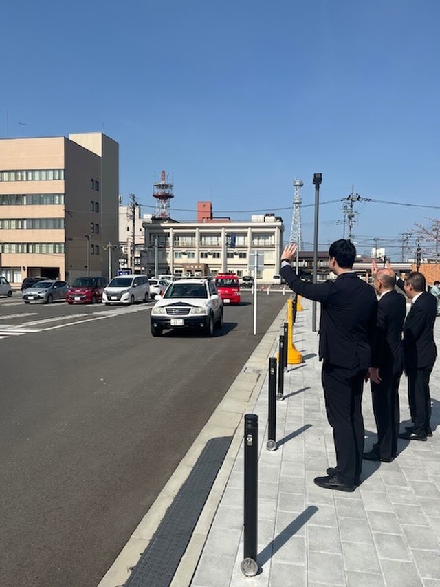 「山火事予防合同巡回 一斉パレード」を実施いたしました。