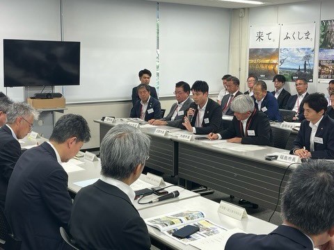 7月23日、東北の首長や国土交通省の皆様と、これからの治水・防災について意見交換…