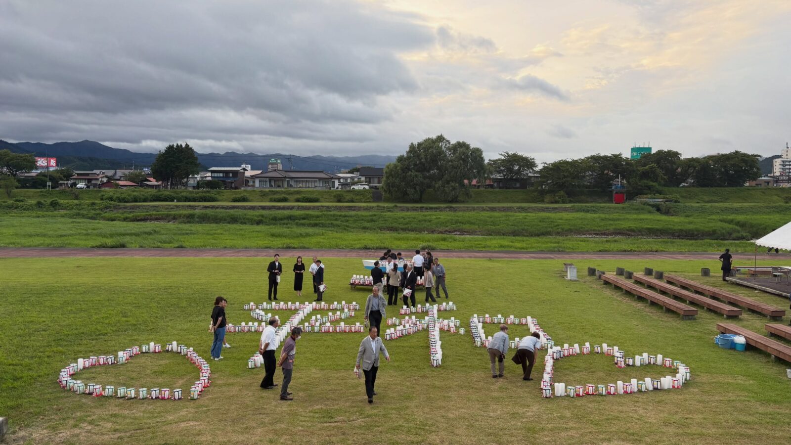 第62回「平和の祈り・灯籠慰霊供養」に参列しました。