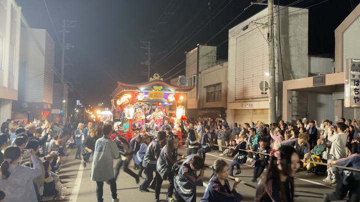 大館神明社例祭、南正講の皆さんと田乃坂越え！