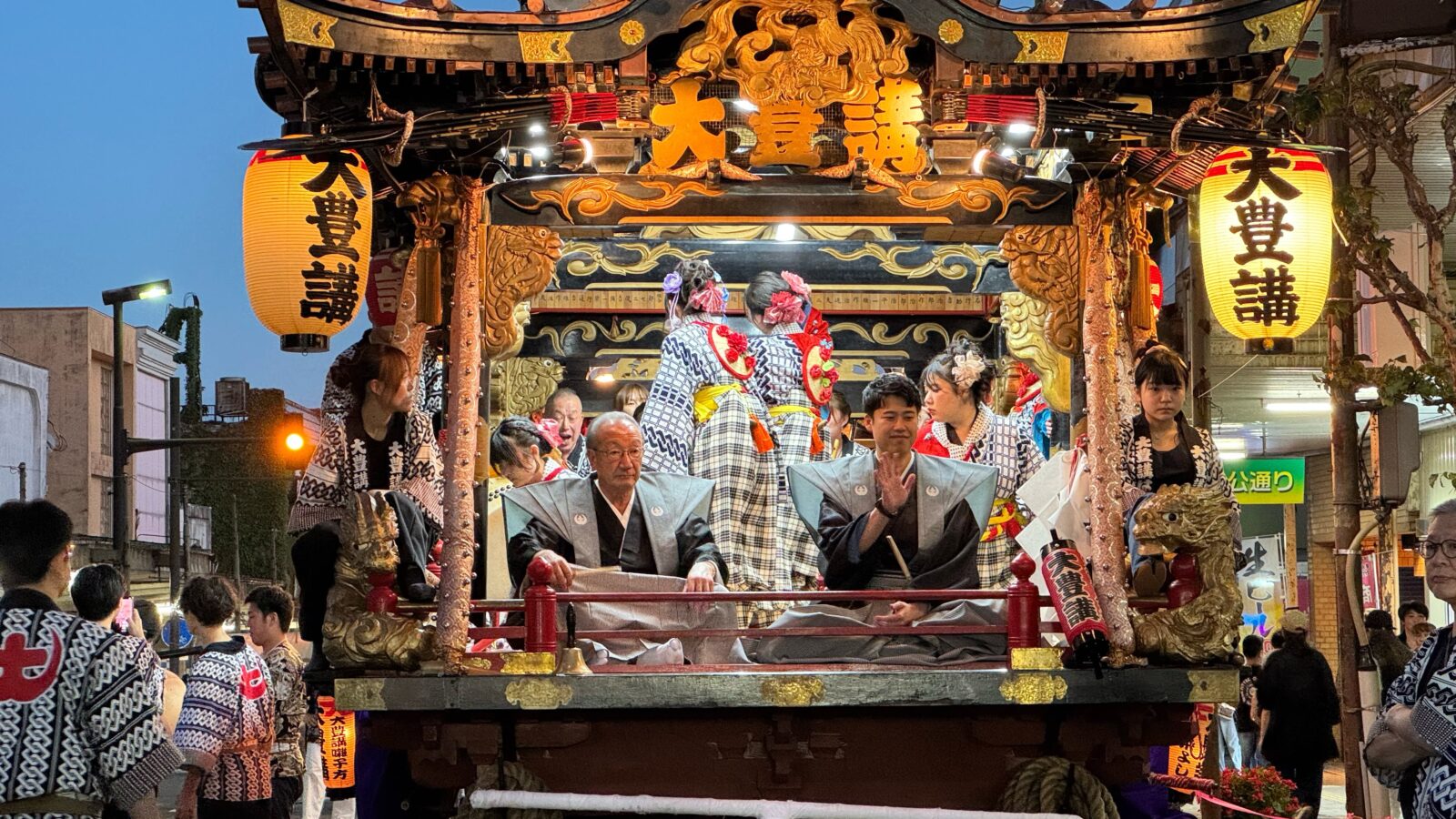 大館神明社例祭2日目。