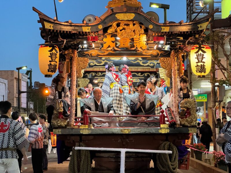 大館神明社例祭2日目。