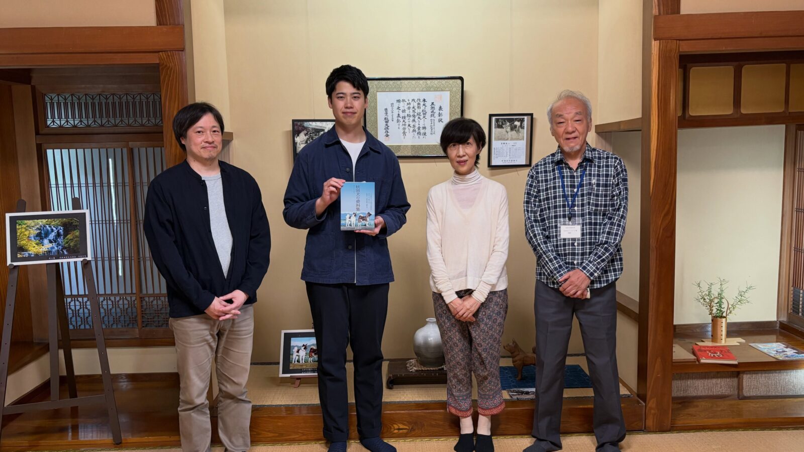 先日、桜櫓館で開催された『秋田犬の資料集』＋『1948年のスケッチブック』展へ。