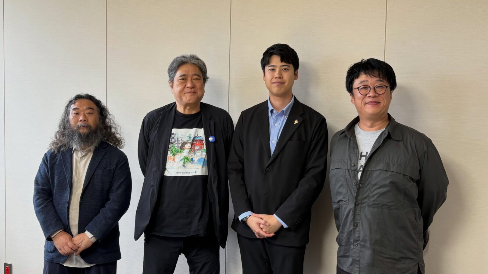 9月28日、東京藝術大学の中村政人先生、栗原良彰先生、そして、いしころ合同会社代…