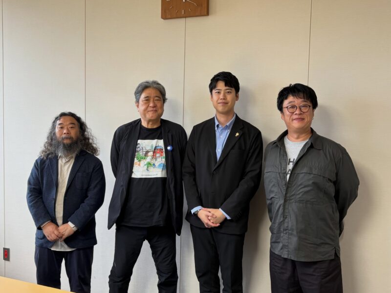 9月28日、東京藝術大学の中村政人先生、栗原良彰先生、そして、いしころ合同会社代…
