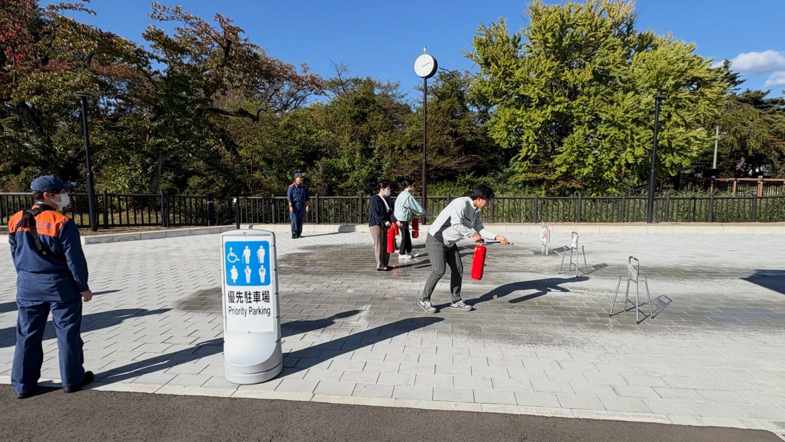【市役所で消防訓練を実施しました】
