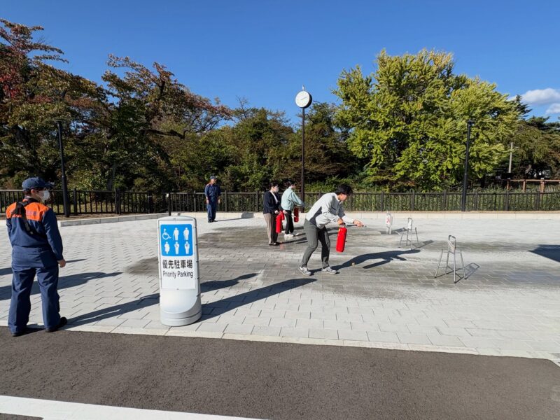 【市役所で消防訓練を実施しました】