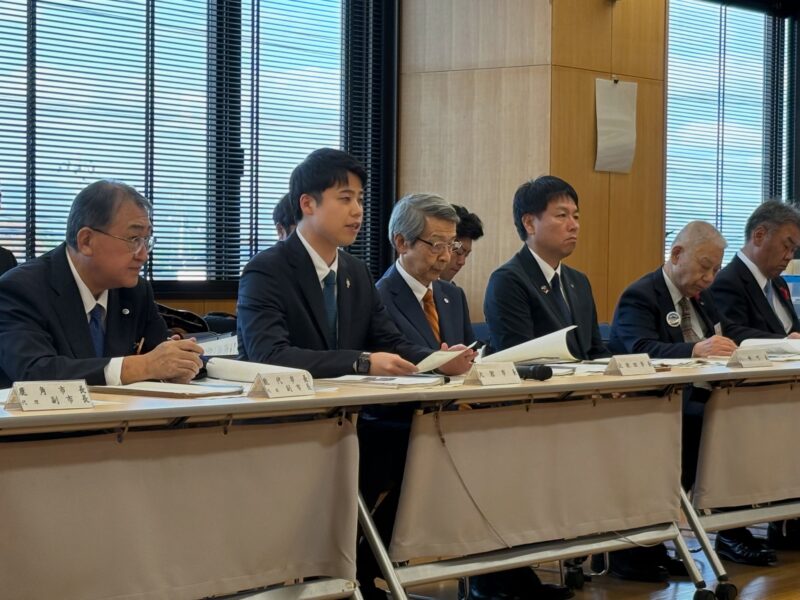 【秋田県北部の道路・河川整備に向けて要望活動】