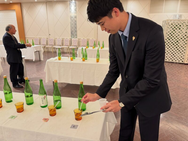 北鹿ささの会の利き酒、昨年2/5 → 今年3/5でした🍶
